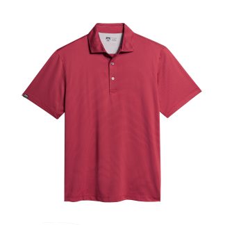 Storm Creek Men's Optimist II Microstripe Short Sleeve Polo