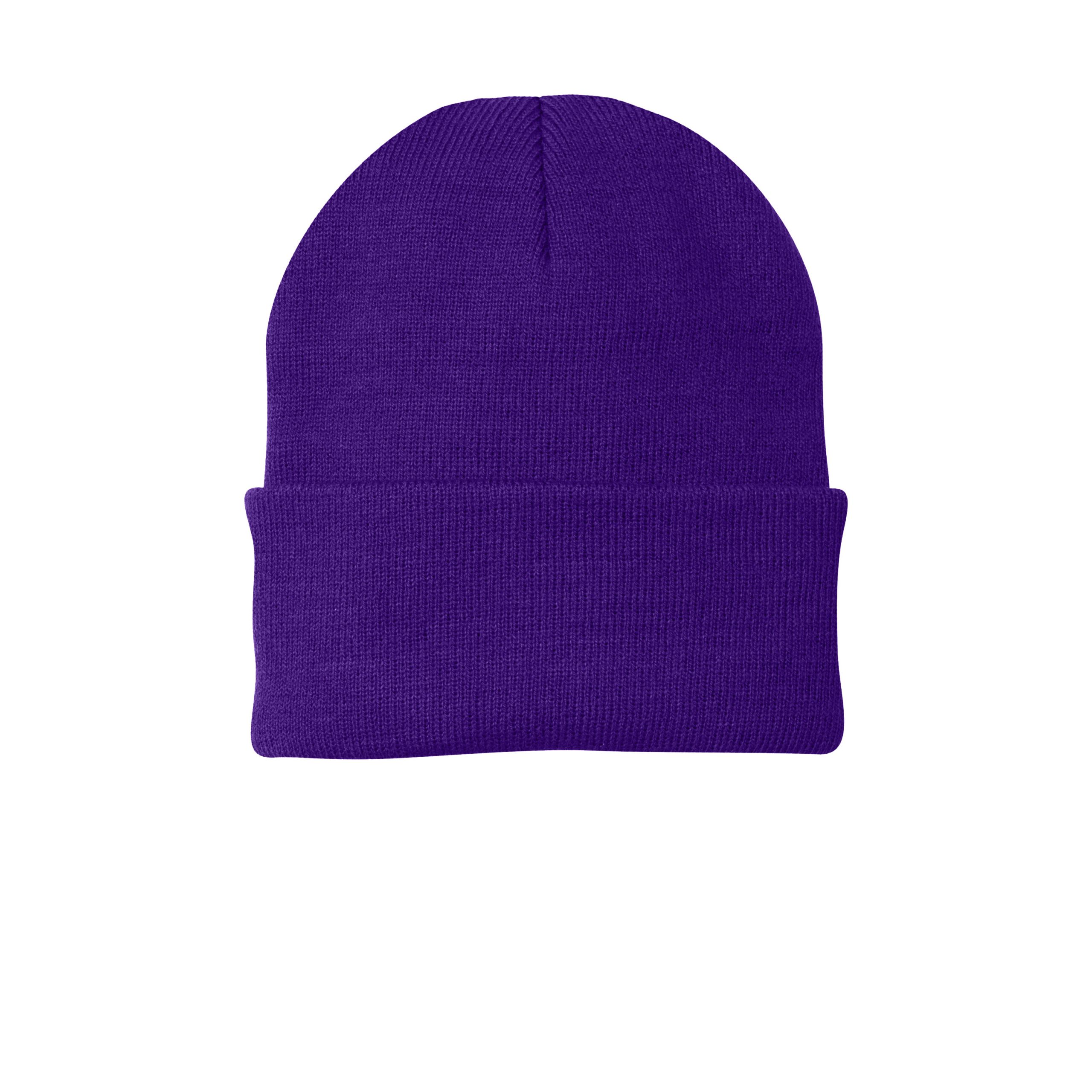 Acrylic Knit Cuffed Beanie - Image 7