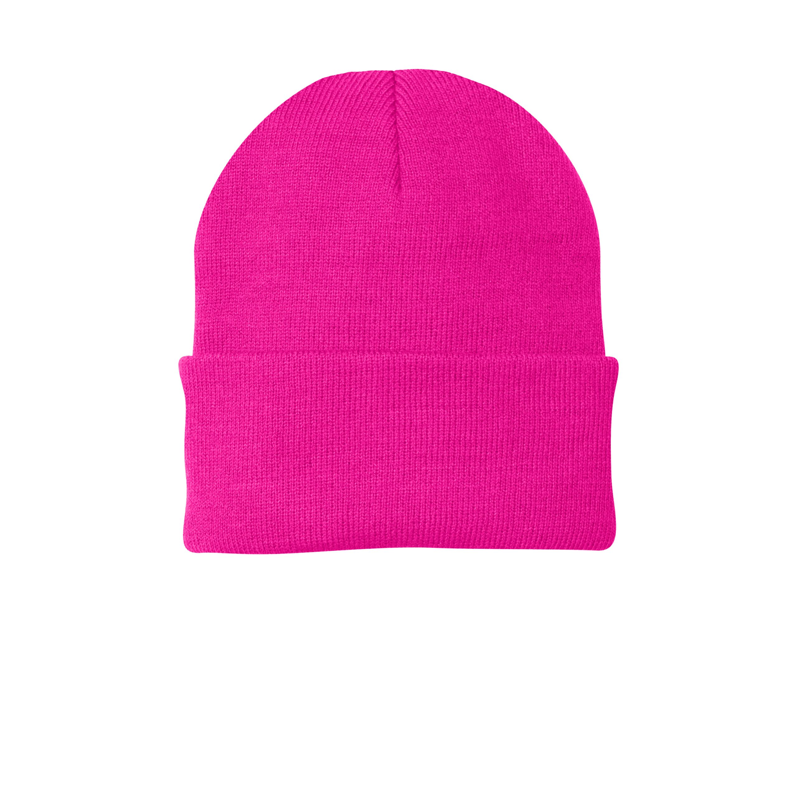 Acrylic Knit Cuffed Beanie - Image 24