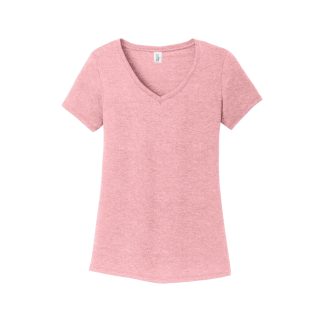 District® Women’s Perfect Tri® V-Neck Tee – DM1350L