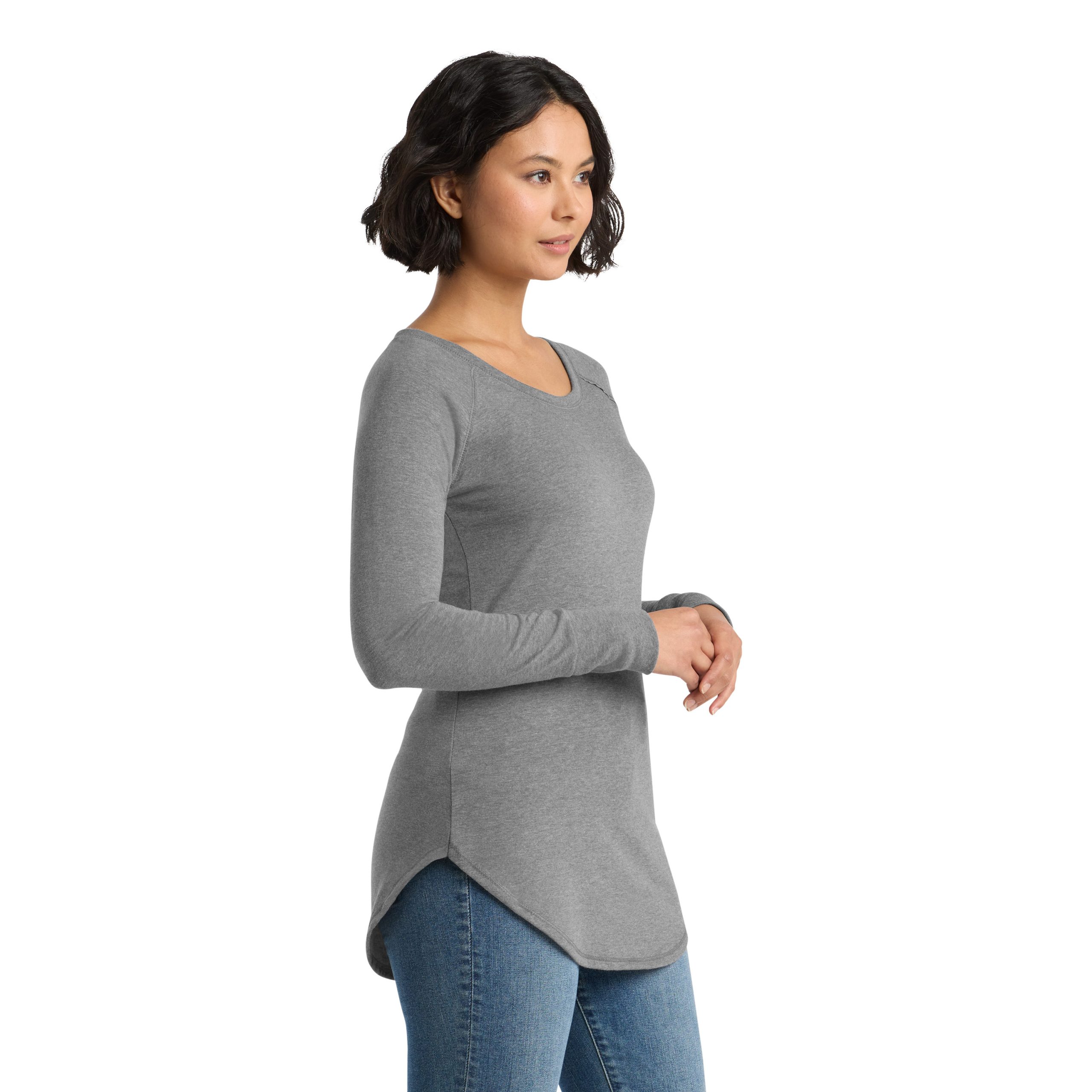 District ® Women’s Perfect Tri ® Long Sleeve Tunic Tee – DT132L - Image 13