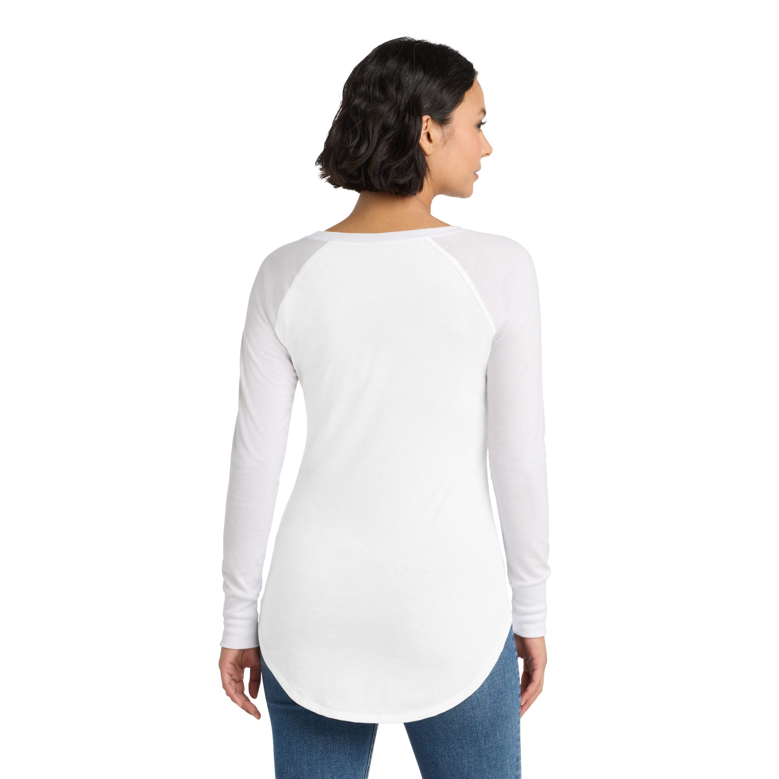 District ® Women’s Perfect Tri ® Long Sleeve Tunic Tee – DT132L - Image 3