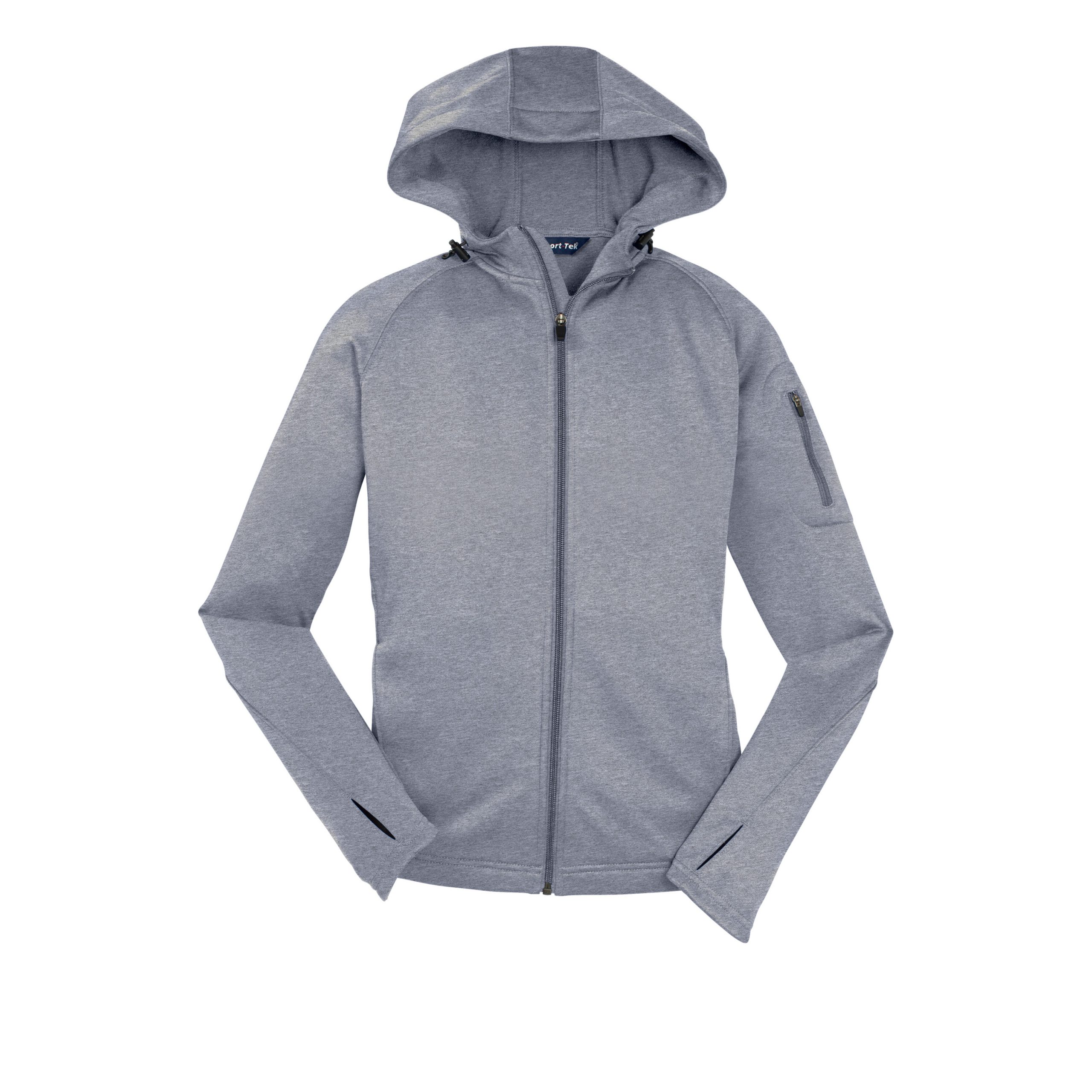Sport-Tek® Women's Tech Fleece Full-Zip Hooded Jacket – L248 - Image 17