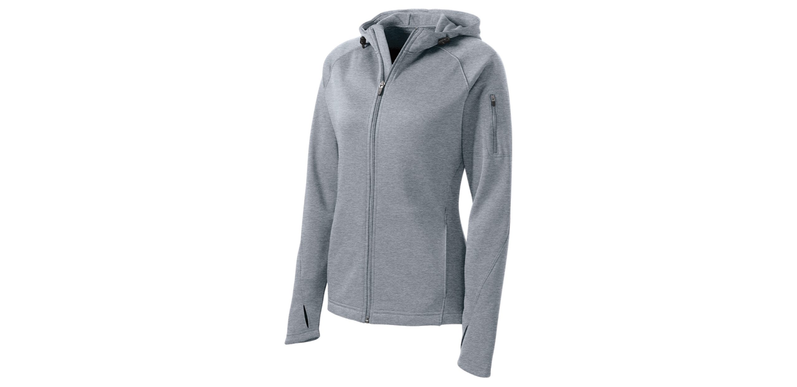 Sport-Tek® Women's Tech Fleece Full-Zip Hooded Jacket – L248 - Image 15