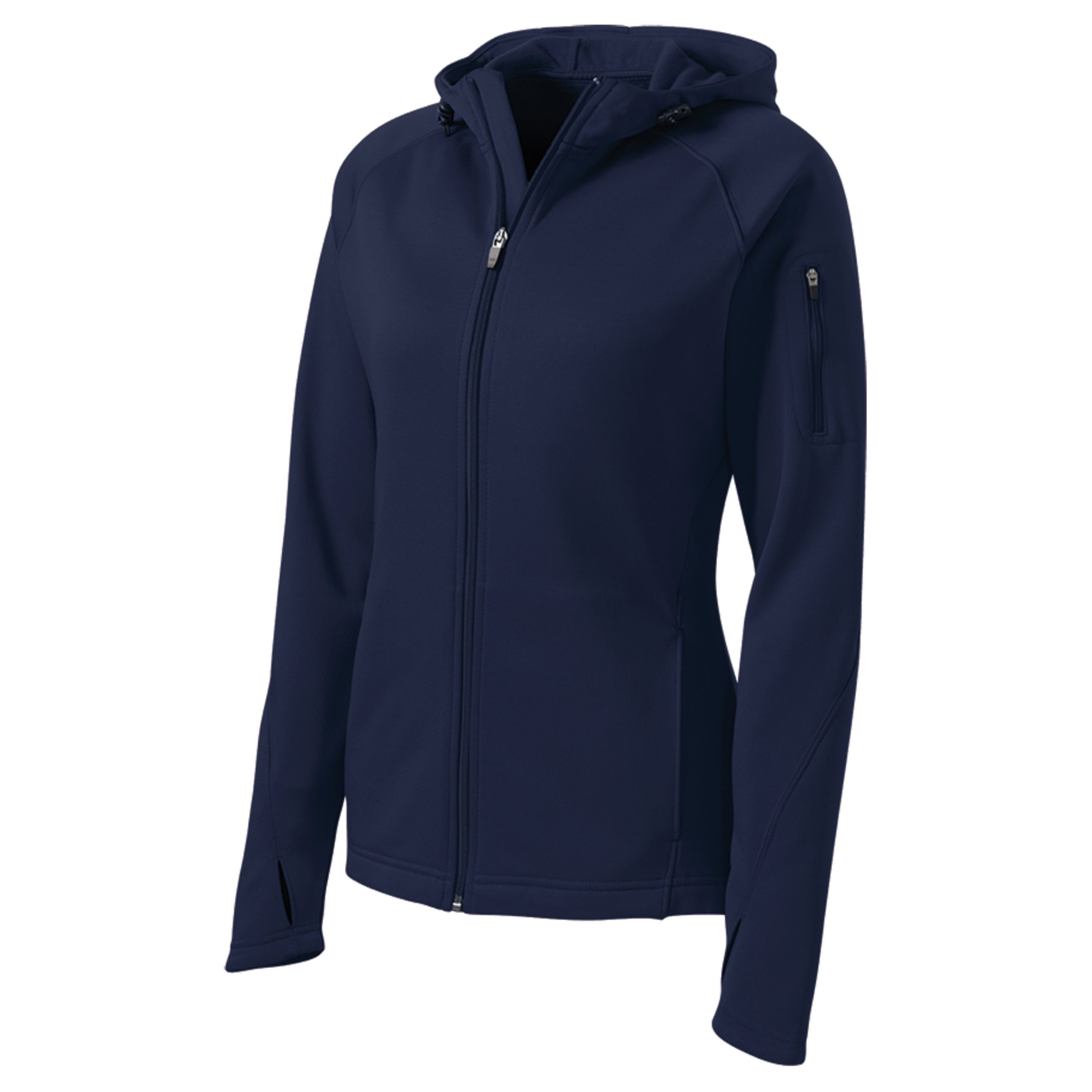Sport-Tek® Women's Tech Fleece Full-Zip Hooded Jacket – L248 - Image 6