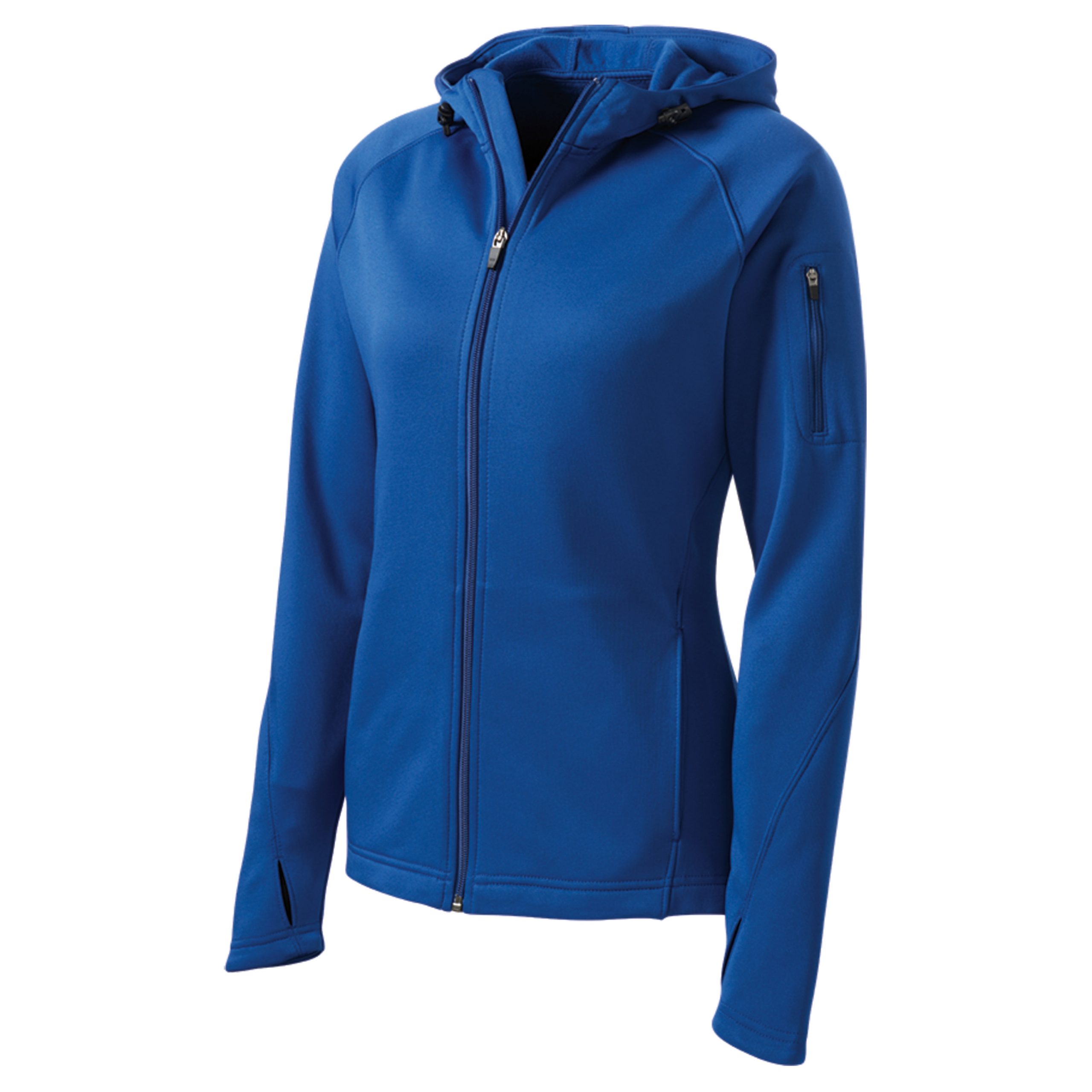 Sport-Tek® Women's Tech Fleece Full-Zip Hooded Jacket – L248 - Image 2