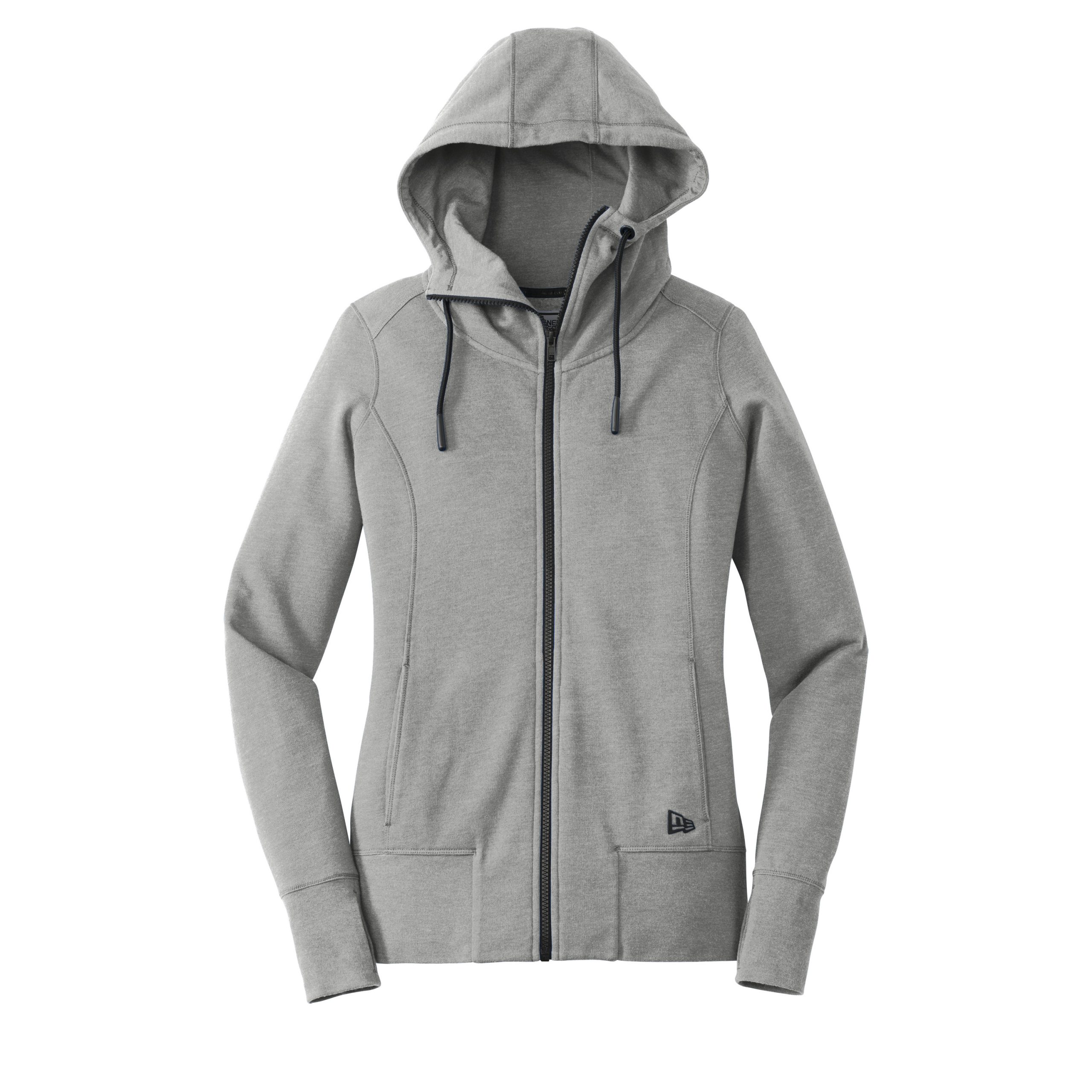 New Era® Women's Tri-Blend Fleece Full-Zip Hoodie – LNEA511 - Image 6