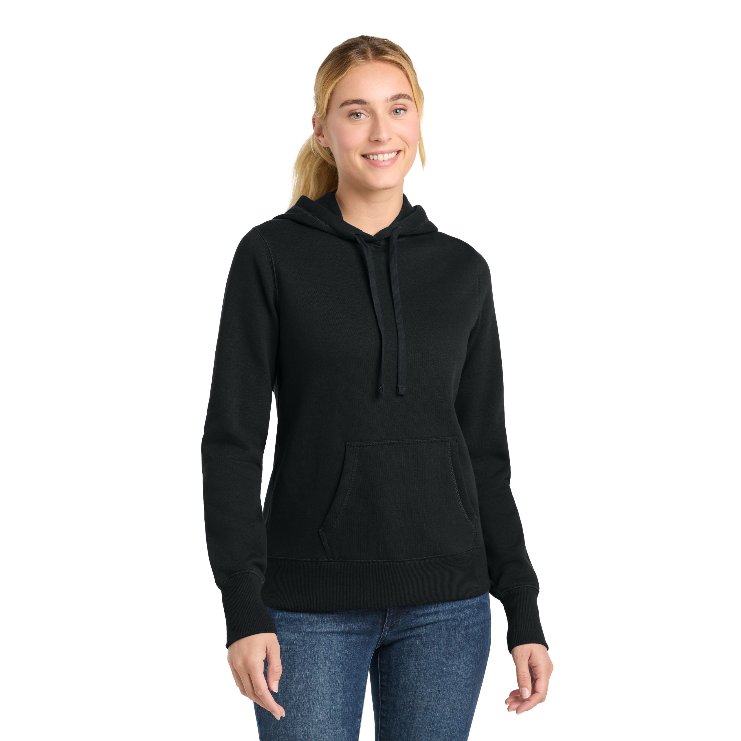 Sport-Tek® Women's Pullover Hooded Sweatshirt – LST254 - Image 21