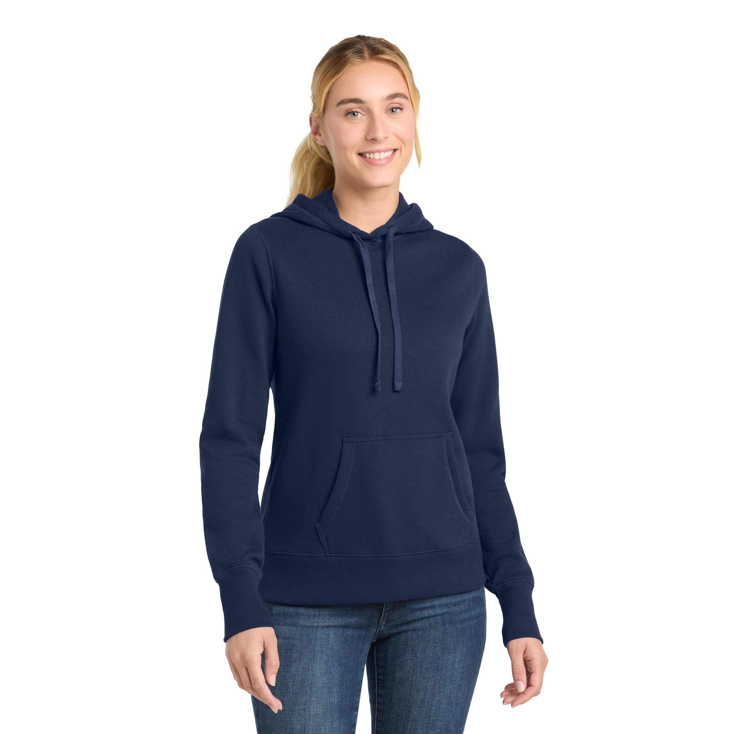Sport-Tek® Women's Pullover Hooded Sweatshirt – LST254 - Image 13