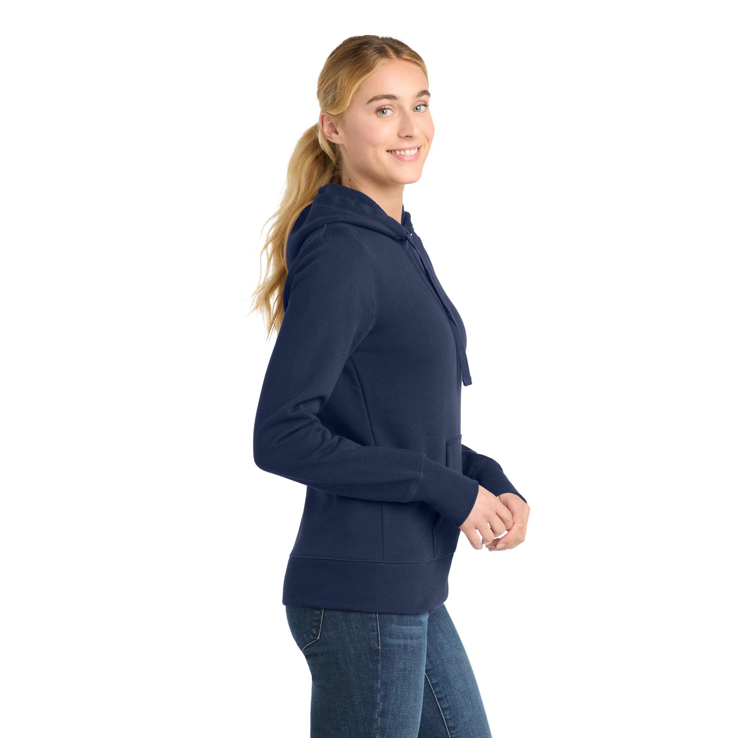 Sport-Tek® Women's Pullover Hooded Sweatshirt – LST254 - Image 12