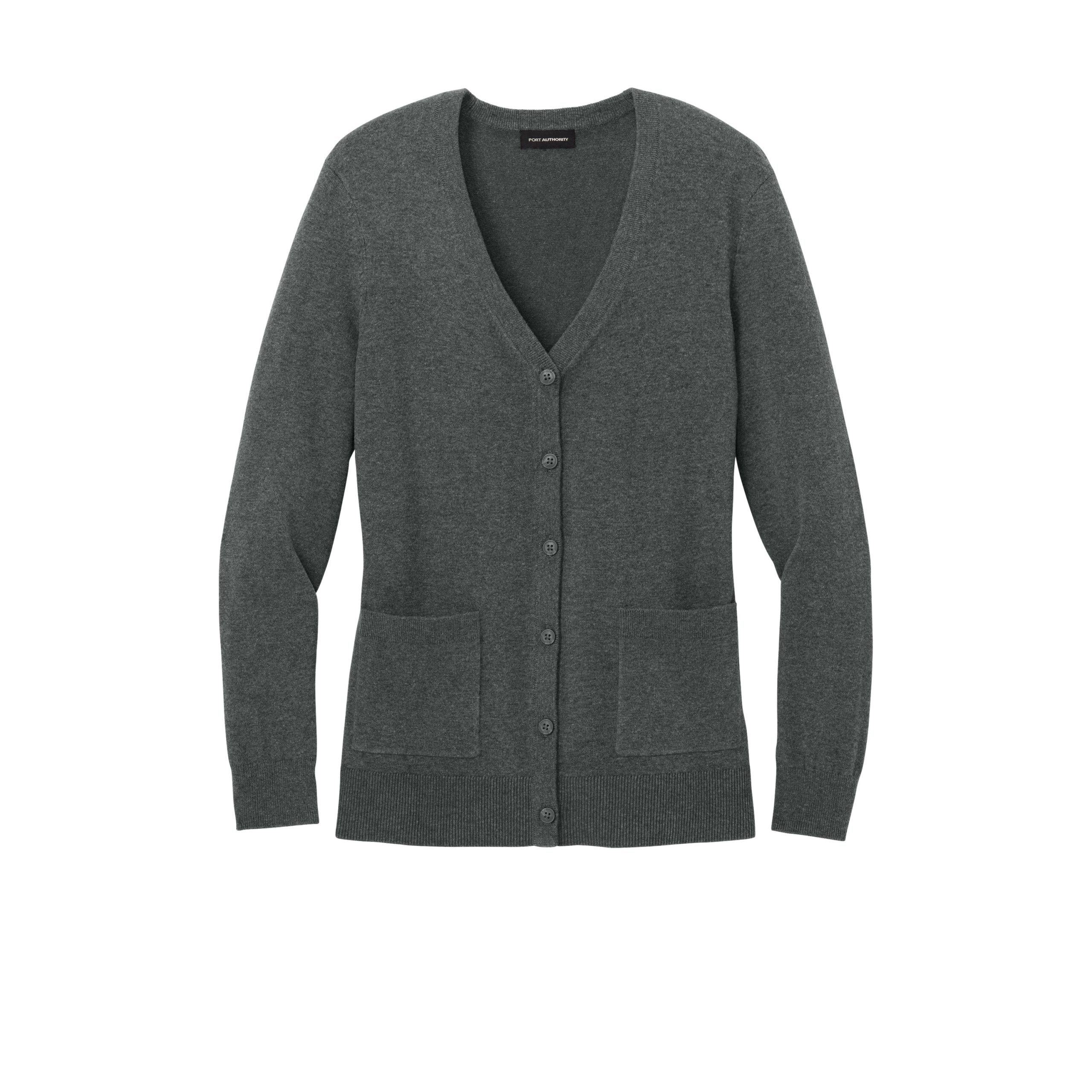 Port Authority® Women’s Easy Care Button-Up Cardigan Sweater – LSW4150 - Image 3
