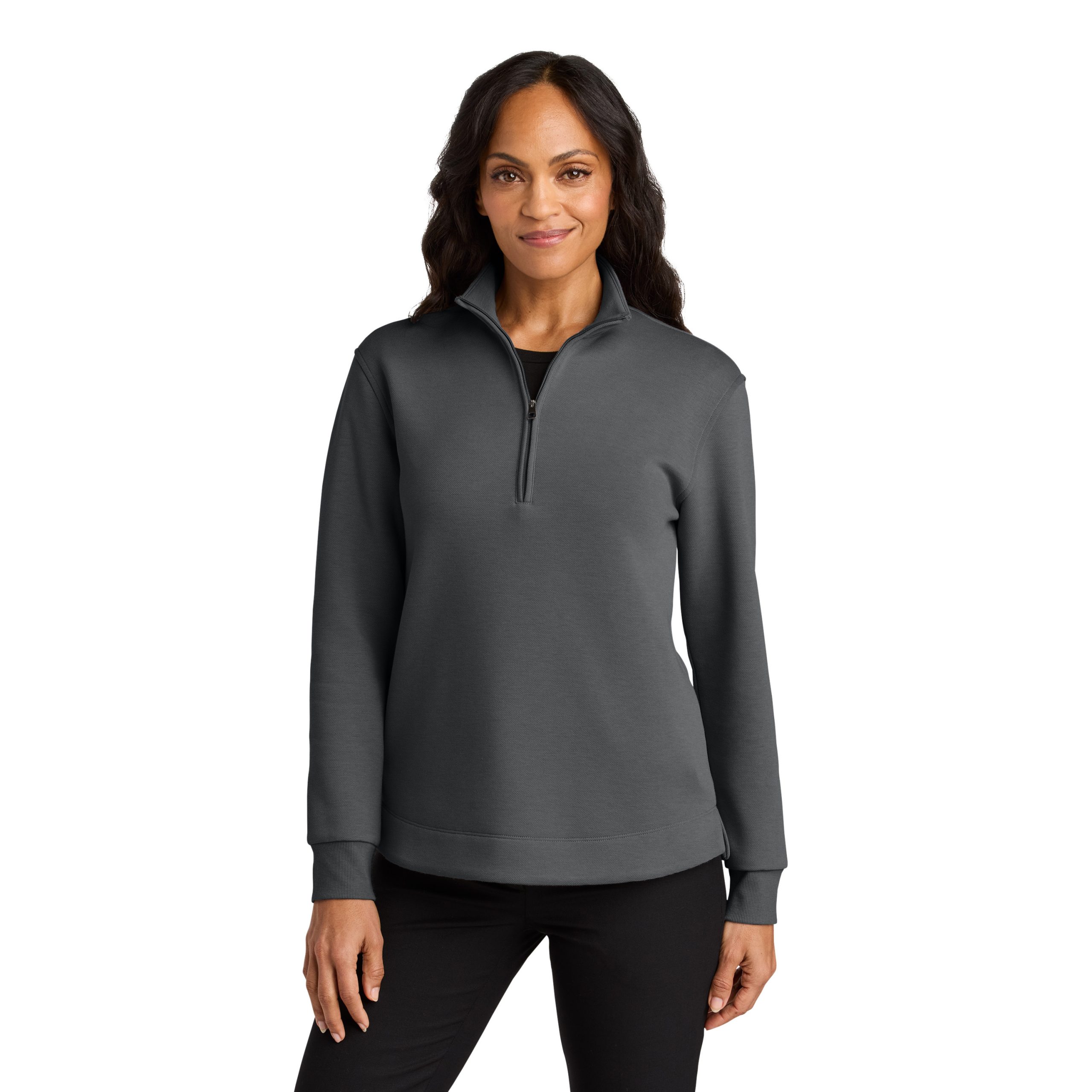 Port Authority® Women’s Wearever Signature Double Pique 1/4-Zip - Image 7